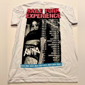 Anitta Baile Funk Experience tour tee